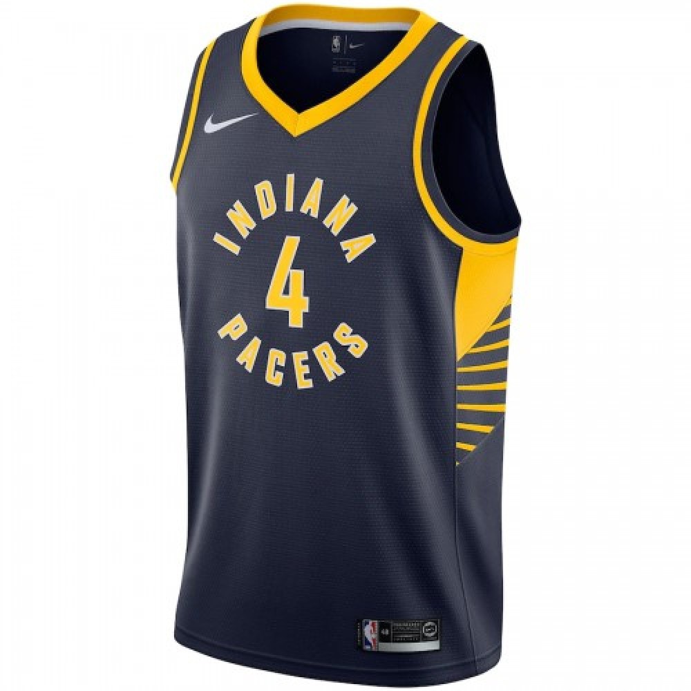 Men's Indiana Pacers Victor Oladipo #4 Navy Swingman Jersey - Icon Edition-Pro Kit Vault | Brand New 26/27 Sports Jerseys